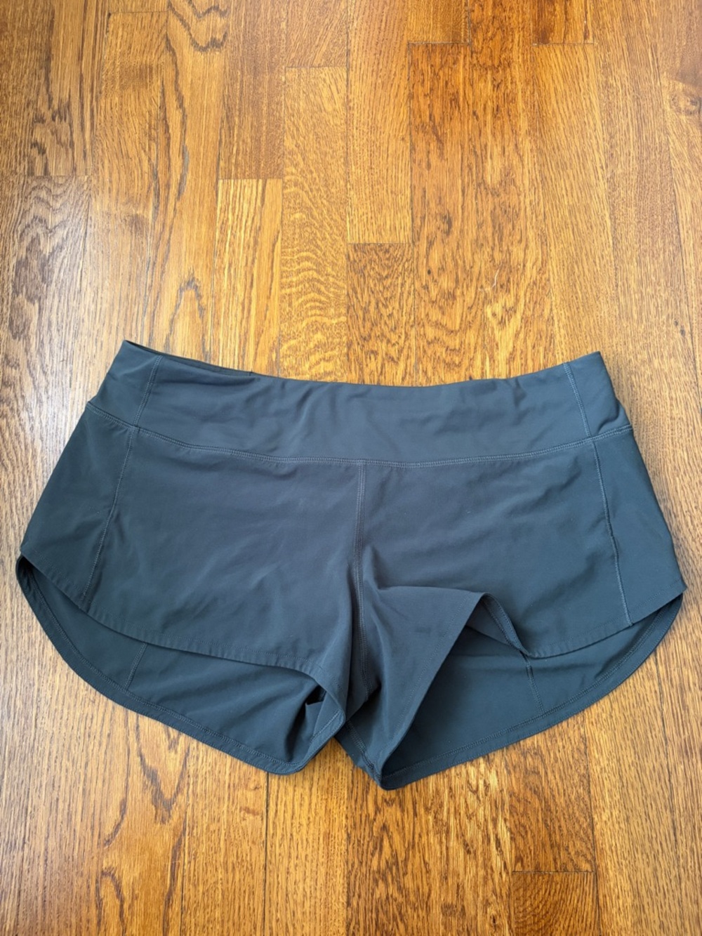 lululemon athletica Gray Speed Up Running Shorts